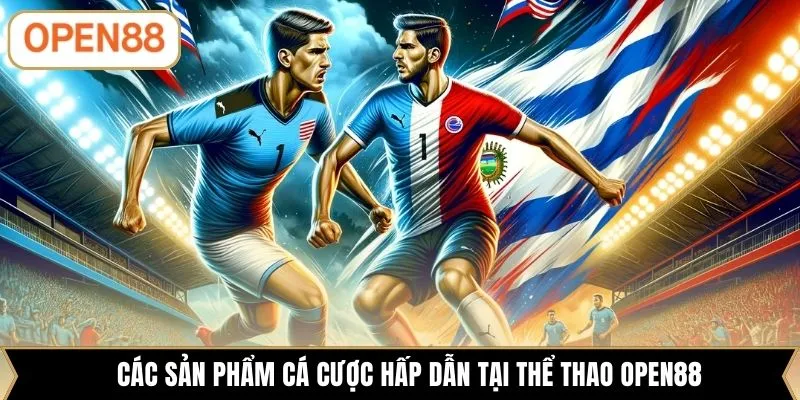 Các sản phẩm cá cược hấp dẫn tại thể thao OPEN88