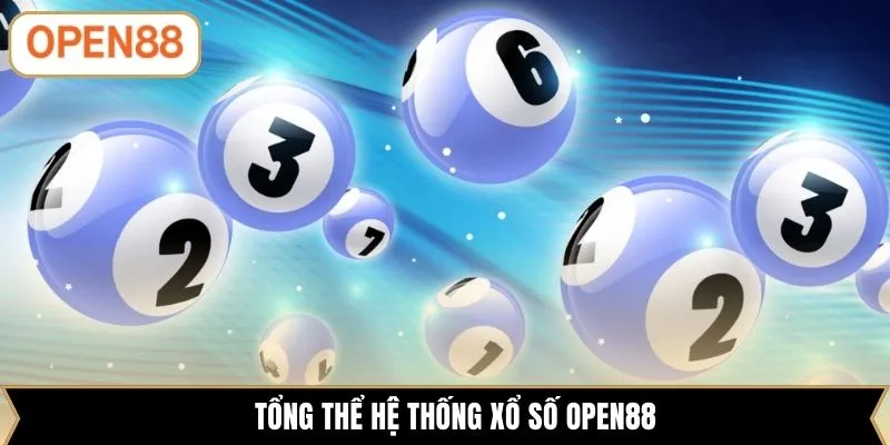 Tổng thể hệ thống xổ số OPEN88